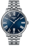  Shop Authentic Tissot Carson Premium Blue Dial Silver Steel Strap Watch for Men - T122.410.11.043.00 - Luxxuri