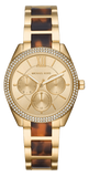  Shop Authentic Michael Kors Janelle Chronograph Gold Dial Two Tone Steel Strap Watch For Women - MK7133 - Luxxuri
