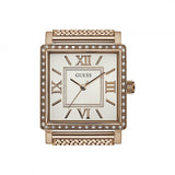  Shop Authentic Guess Highline Off White Dial Rose Gold Stainless Steel Mesh Strap Watch For Women - W0826L3 - Luxxuri