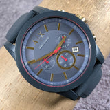  Shop Authentic Armani Exchange Outerbanks Chronograph Blue Dial Blue Silicone Strap Watch For Men - AX1335 - Luxxuri