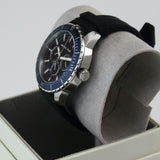  Shop Authentic Michael Kors Cunningham Multifunction Blue Dial Black Rubber Strap Watch For Men - MK7160 - Luxxuri