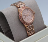 Shop Authentic Michael Kors Mini Camille Multifunction Rose Gold Dial Rose Gold Steel Strap Watch For Women - MK7273 - Luxxuri
