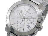  Shop Authentic Burberry City Chronograph White Dial Silver Steel Strap Watch For Women - BU9700 - Luxxuri