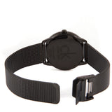  Shop Authentic Calvin Klein Minimal Black Dial Black Mesh Bracelet Watch for Men - K3M224B1 - Luxxuri