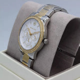  Shop Authentic Michael Kors Tibby Multifunction White Dial Two Tone Steel Strap Watch For Women - MK6825 - Luxxuri