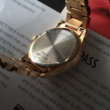  Shop Authentic Gucci G Timeless Quartz Gold Dial Gold Steel Strap Watch For Women - YA126482 - Luxxuri
