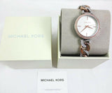  Shop Authentic Michael Kors Catelyn Quartz Silver Dial Two Tone Steel Strap Watch For Women - MK4634 - Luxxuri
