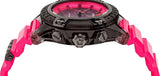  Shop Authentic Versace Icon Active Chronograph Quartz Black Dial Pink Rubber Strap Watch For Men - VEZ700221 - Luxxuri
