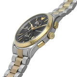  Shop Authentic Emporio Armani Paolo Chronograph Grey Dial Two Tone Steel Strap Watch For Men - AR11527 - Luxxuri