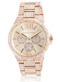  Shop Authentic Michael Kors Camille Pavé Crystals Gold Dial Gold Steel Strap Watch for Women - MK6958 - Luxxuri