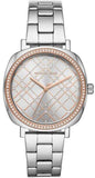  Shop Authentic Michael Kors Nia Quartz Silver Dial Silver Steel Strap Watch For Women - MK3988 - Luxxuri