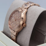  Shop Authentic Michael Kors Slim Runway Rose Gold Dial Rose Gold Steel Strap Watch for Women - MK4658 - Luxxuri