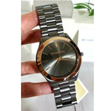  Shop Authentic Michael Kors Runway Quartz Grey Dial Grey Steel Strap Watch For Women - MK8576 - Luxxuri