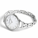  Shop Authentic Emporio Armani Aurora Mother Of Pearl White Dial Silver Steel Strap Watch For Women - AR11054 - Luxxuri