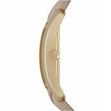 Shop Authentic Burberry Pioneer Champagne Dial Haymarket Beige Leather Strap Watch for Women - BU9407 - Luxxuri