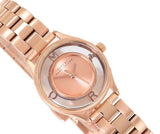  Shop Authentic Marc Jacobs Tether Transparent Rose Gold Dial Rose Gold Steel Strap Watch for Women - MBM3417 - Luxxuri