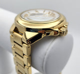  Shop Authentic Michael Kors Camille Chronograph White Dial Gold Steel Strap Watch For Women - MK7270 - Luxxuri