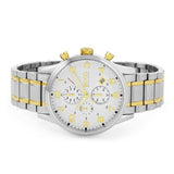  Shop Authentic Hugo Boss Areoliner Chronograph White Dial Two Tone Steel Strap Watch for Men - 1513236 - Luxxuri