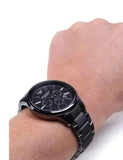  Shop Authentic Emporio Armani Ceramica Chronograph Black Dial Black Steel Strap Watch For Men - AR1451 - Luxxuri