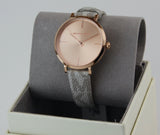 Shop Authentic Michael Kors Jayne Three Hand Rose Gold Dial White Leather Strap Watch For Women - MK7128 - Luxxuri