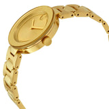  Shop Authentic Movado Bold Gold Dial Gold Steel Strap Watch For Women - 3600382 - Luxxuri