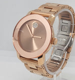  Shop Authentic Movado Bold Rose Gold Dial Rose Gold Steel Strap Watch for Women - 3600086 - Luxxuri