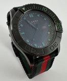  Shop Authentic Gucci G Timeless Sport Black Dial Two Tone NATO Strap Watch For Men - YA126229 - Luxxuri