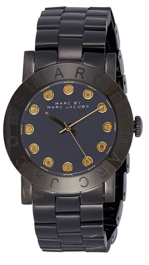  Shop Authentic Marc Jacobs Amy Black Dial Black Steel Strap Watch for Women - MBM8595 - Luxxuri