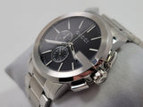  Shop Authentic Gucci G Chrono Black Dial Silver Steel Strap Watch For Men - YA101204 - Luxxuri