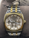  Shop Authentic Bulova Classic Multi Function Silver Dial Two Tone Steel Strap Watch for Men - 98C142 - Luxxuri