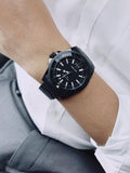  Shop Authentic Gucci Dive Quartz Black Dial Black Steel Strap Watch For Men - YA136205 - Luxxuri