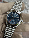  Shop Authentic Breitling Chronomat GMT 40 Blue Dial Silver Steel Strap Watch for Men - A32398101C1A1 - Luxxuri