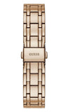  Shop Authentic Guess Crystal Diamonds Rose Gold Dial Rose Gold Steel Strap Watch For Women - W11069L1 - Luxxuri