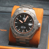  Shop Authentic Tag Heuer Aquaracer Calibre 5 Bamford Limited Edition Black Dial Grey Steel Strap Watch for Men - WAY208C.FC6383 - Luxxuri