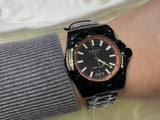  Shop Authentic Gucci Dive Quartz Black Dial Black Steel Strap Watch For Men - YA136213 - Luxxuri