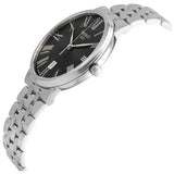  Shop Authentic Tissot Carson Premium Black Dial Silver Steel Strap Watch For Men - T122.410.11.053.00 - Luxxuri