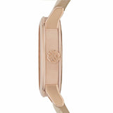  Shop Authentic Burberry The City Gold Dial Beige Leather Strap Watch for Women - BU9210 - Luxxuri