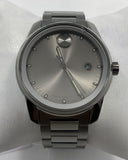  Shop Authentic Movado Bold Verso Grey Dial Grey Steel Strap Watch for Men - 3600860 - Luxxuri