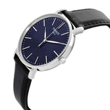  Shop Authentic Tissot Everytime Gent Blue Dial Black Leather Strap Watch for Men - T143.410.16.041.00 - Luxxuri