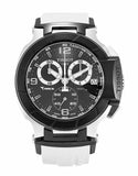  Shop Authentic Tissot T Race Chronograph Black Dial White Rubber Strap Watch for Men - T048.417.27.057.05 - Luxxuri