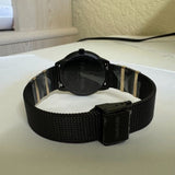  Shop Authentic Calvin Klein Minimal Black Dial Black Steel Strap Watch For Men - K3M524Z1 - Luxxuri