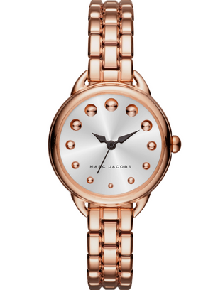  Shop Authentic Marc Jacobs Betty White Dial Rose Gold Steel Strap Watch for Women - MJ3496 - Luxxuri