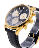  Shop Authentic Movado Heritage Chronograph Calendoplan Blue Dial Black Leather Strap Watch for Men - 3650006 - Luxxuri