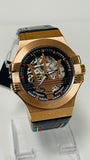  Shop Authentic Maserati Potenza Skeleton Limited Edition Dial Black Strap Watch For Men - R8821108026 - Luxxuri