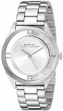  Shop Authentic Marc Jacobs Tether Transparent Silver Dial Silver Steel Strap Watch for Women - MBM3412 - Luxxuri