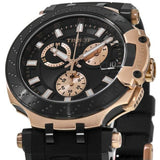  Shop Authentic Tissot T Race Chronograph Black Dial Black Silicone Strap Watch For Men - T115.417.37.051.00 - Luxxuri