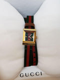  Shop Authentic Gucci G-Frame Multicolored Red and Green Dial Watch For Women - YA128527 - Luxxuri