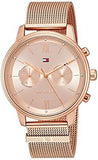  Shop Authentic Tommy Hilfiger Blake Quartz Gold Dial Gold Mesh Bracelet Watch for Women - 1782303 - Luxxuri