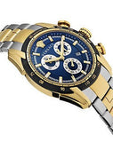  Shop Authentic Versace V-Ray Chronograph Quartz Blue Dial Two Tone Steel Strap Watch For Men - VE2I01021 - Luxxuri