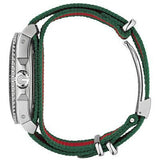  Shop Authentic Gucci Dive Black Dial Two Tone NATO Strap Watch For Men - YA136206 - Luxxuri